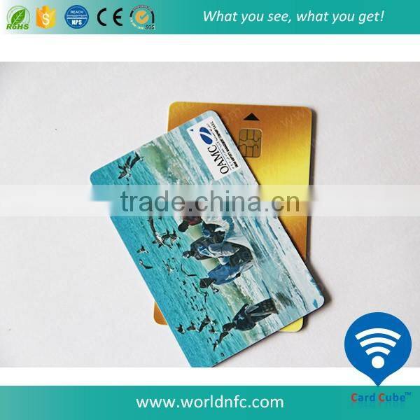 ISO 7816 SLE5542 Contact IC Smart Card SLE5542 with Full Color