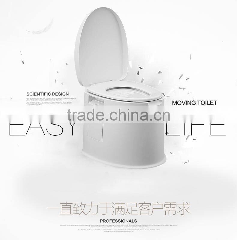 Indoor and Outdoor Upgraded Plastic Mobile Toilet