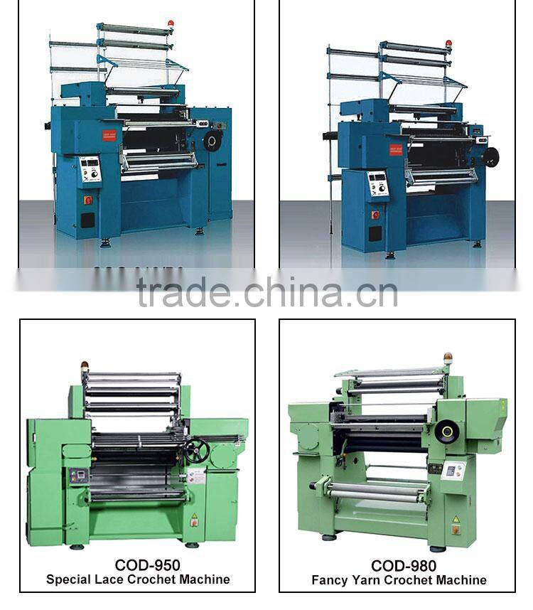 CREDIT OCEAN COG lace making machine for elastic tape