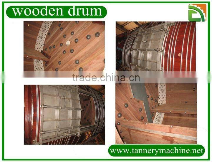 wooden drum for cable packaging for leather Soaking/Liming/Tanning