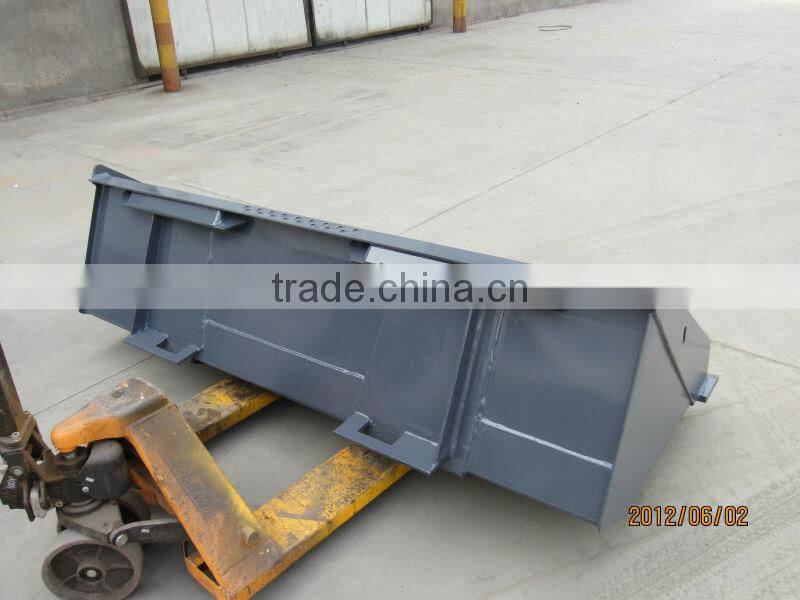 brand new 0103 series skid steer loader attachment standard bucket size for sale