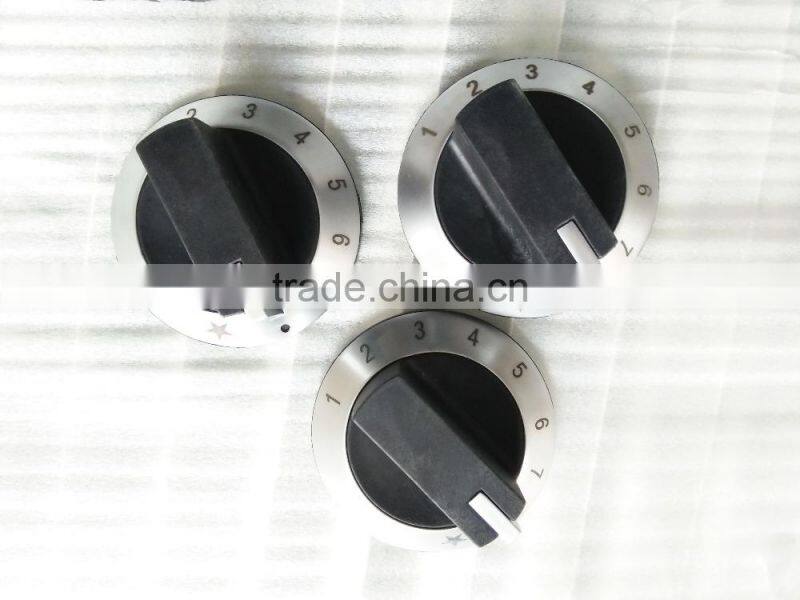 Special plastic knob switch for gas stove