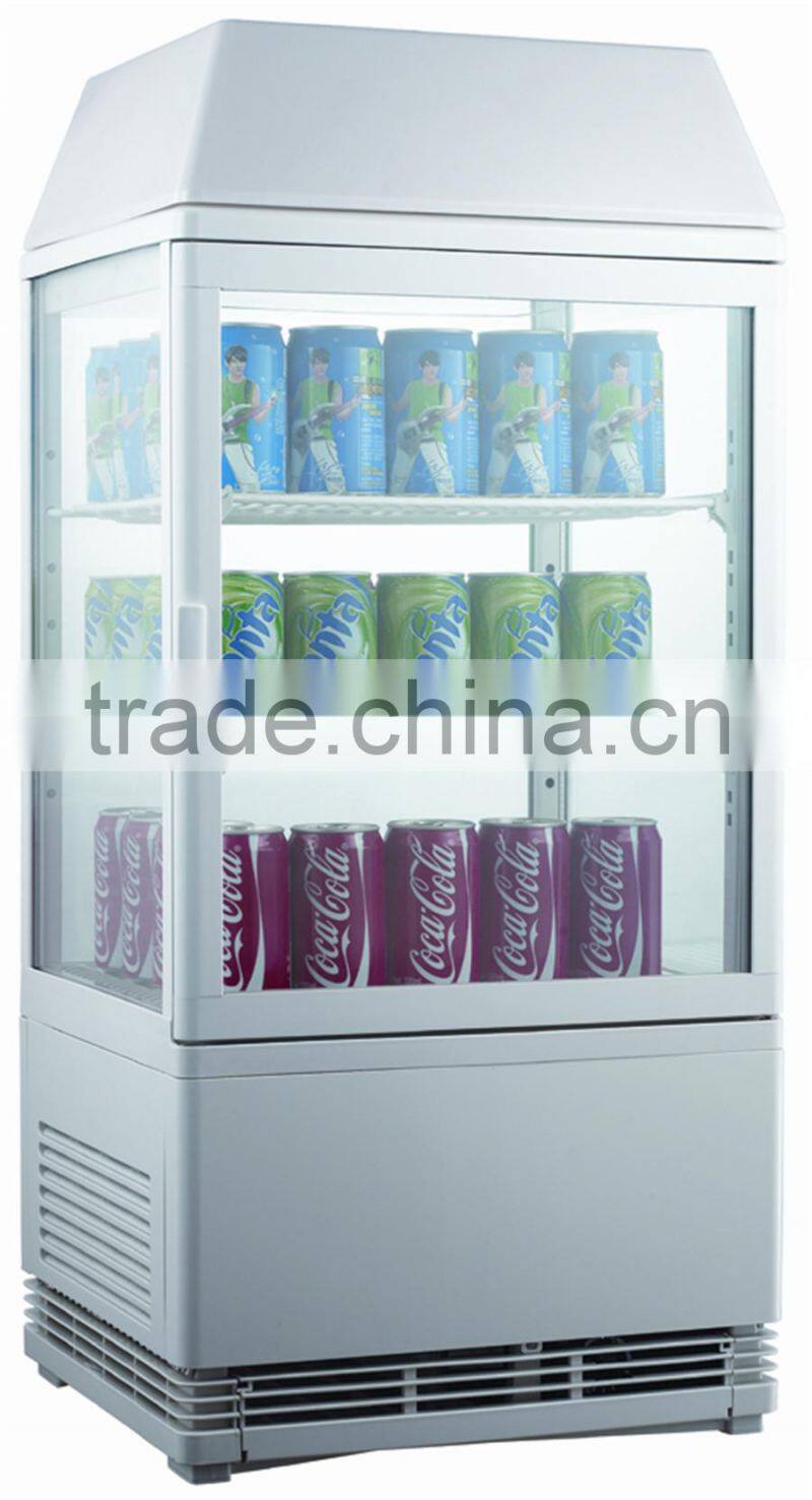 Glass Display Refrigerator for Displaying Drink GRT-RT58L-2