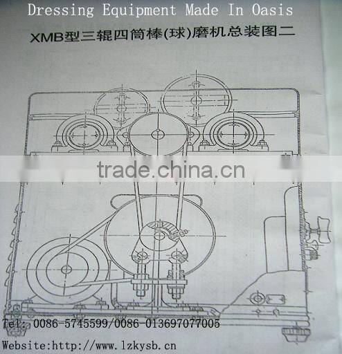 Rod Mill Of Triple Rollers /Four Drums Mill