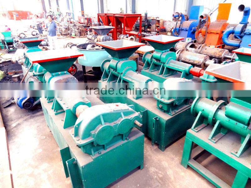 Charcoal powder briquette machine/charcoal briquette extruder machine/Professional BBQ Charcoal Machine for sale
