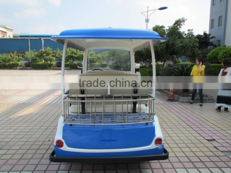 Top quality 5KW hotel resort electric passenger bus mini golf cart bus