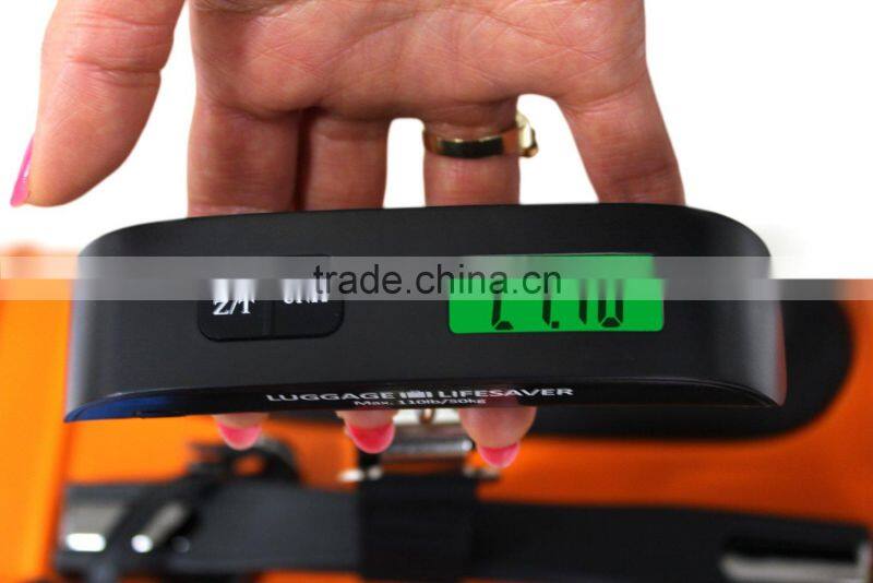 LCD Digital Baggage Weight Hook Scale