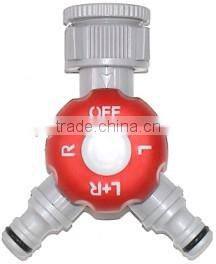 3/4"-1" 2-Way Snap-in Plastic Connectors Quick Coupling Hose