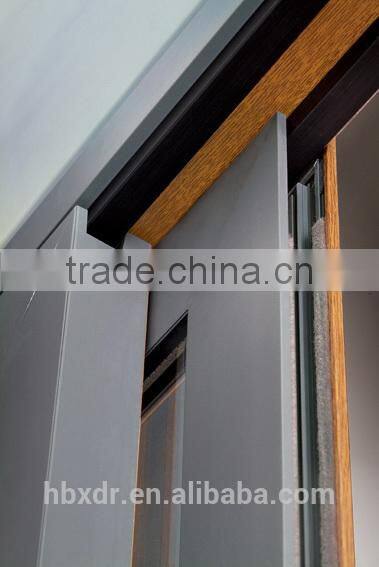 aluminum wardrobe sliding door profile sliding rail for door and window