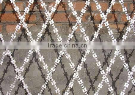 Razor Barbed Tape Concertina(BTC)/Concertina Razor Wire Barbed Tape