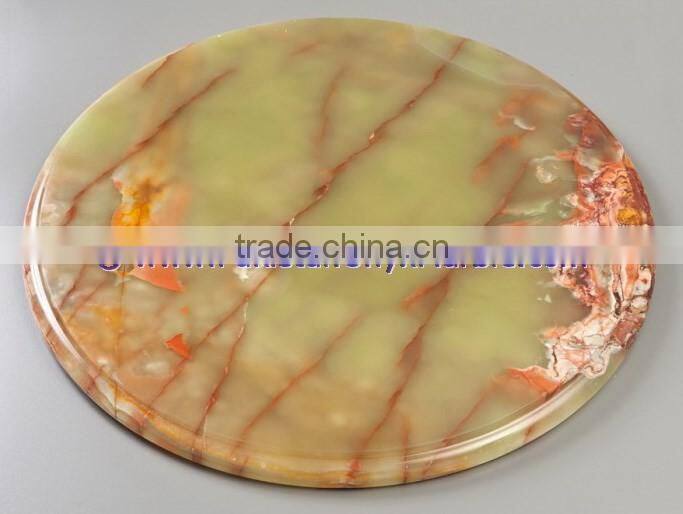 Wholesale factory high quality custom Made MULTI GREEN ONYX TABLE TOPS COLLECTION