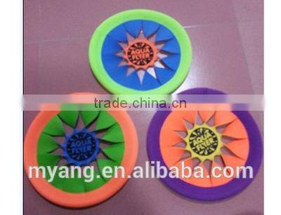 Supply Wholesale Various Promotional Frisbee /Summer kids beach game soft water frisbee