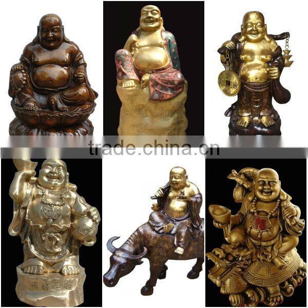 Cast Brass God Of Wealth Statue