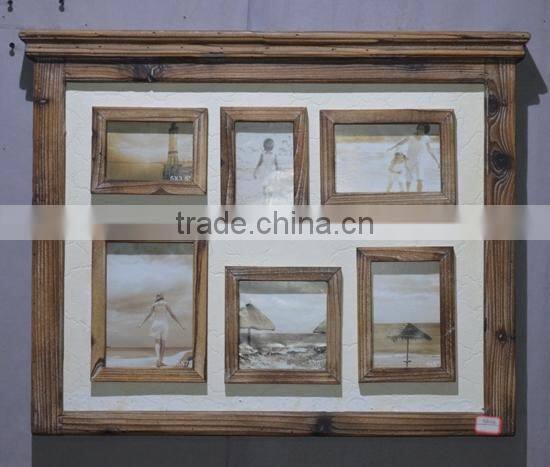 decorative multi wooden picture photo frame with blackboard decor