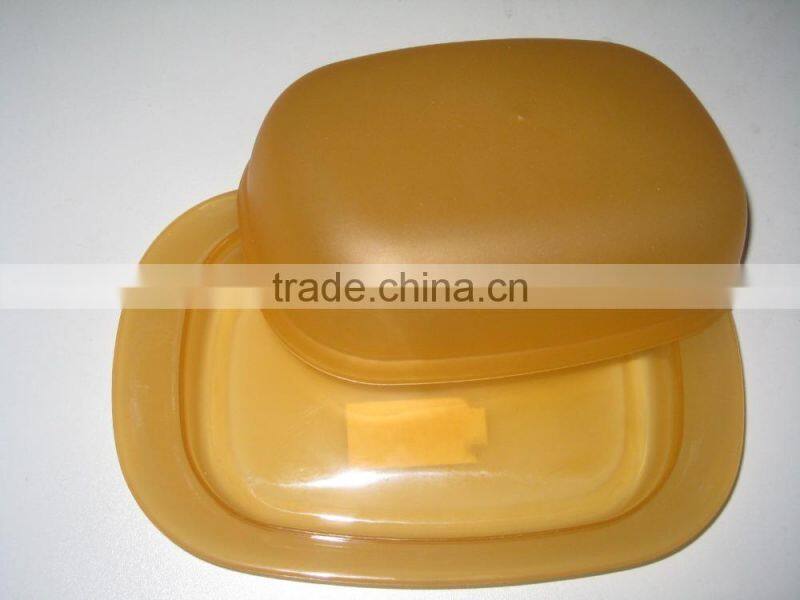Plastic butter box/bin/case cheese container