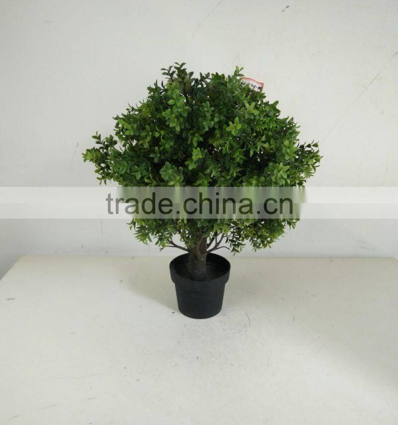factory outlets artificial decorative spherical green tree wholesale