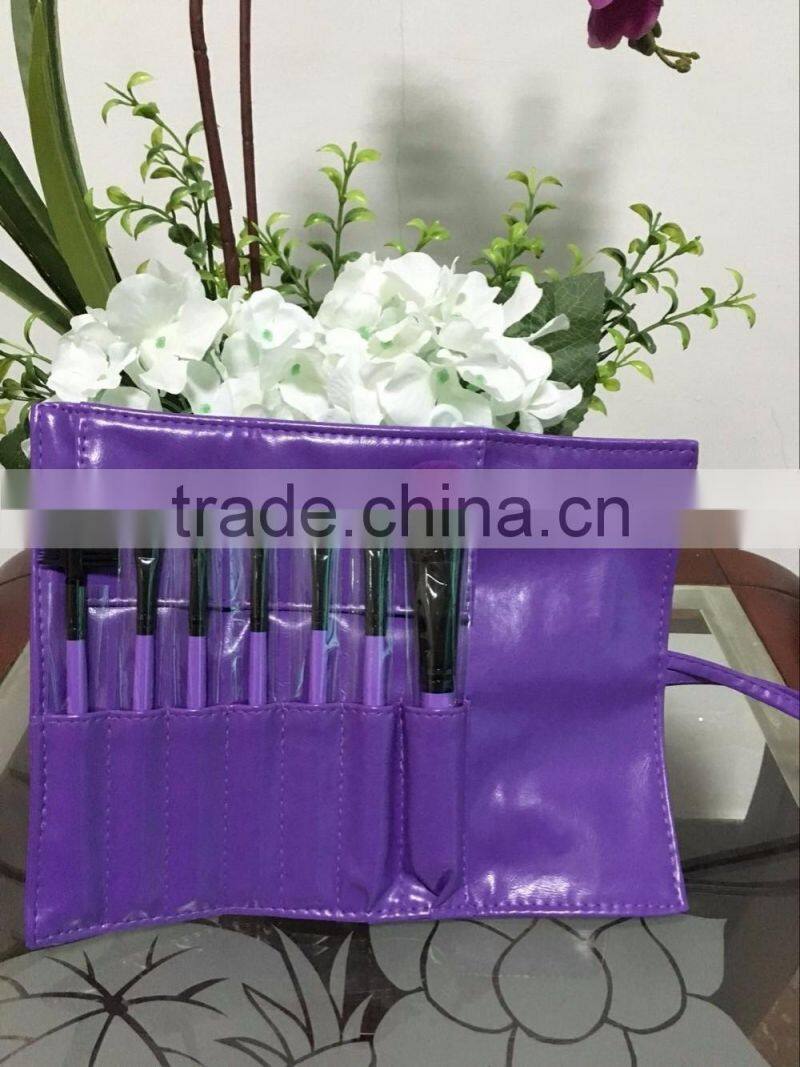 7 Pcs personalized cosmetics beauty tips custom eye makeup artist brushes for lipstick mascara makeup brush sets cases