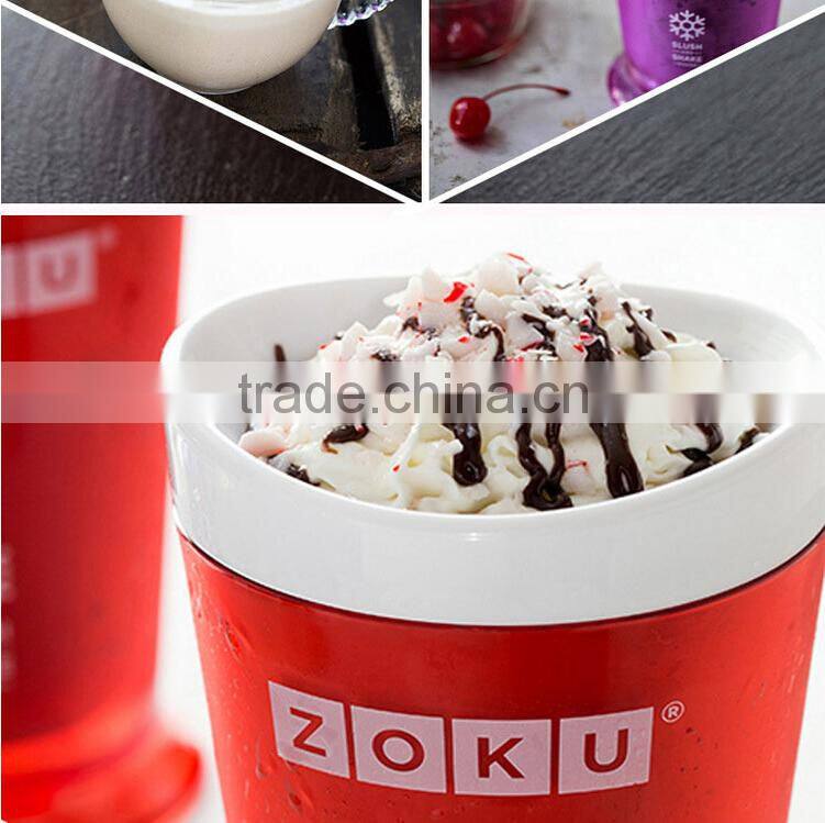 Supply fashion Homemade ice cream machine smoothie cup / milkshake cup