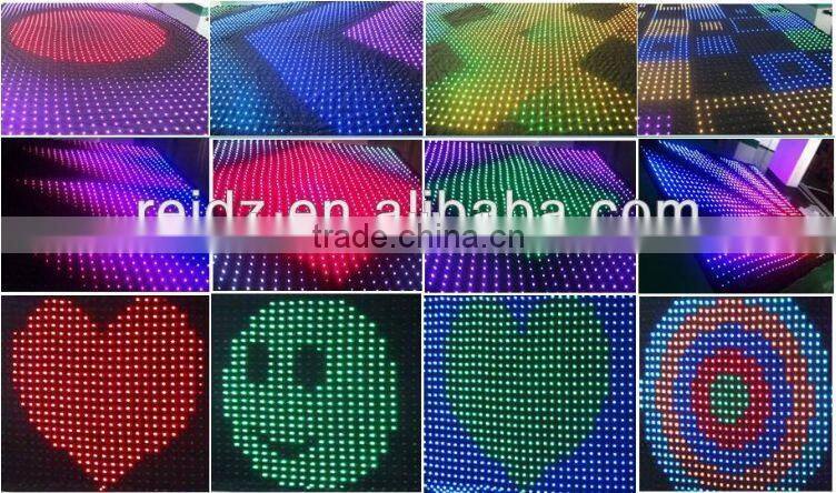 CE RoHS flexible fabric indoor p10 indoor led display big xxx video screen