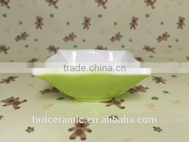 Stocked Porcelain ceramic kitchenware plate dish