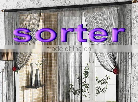 modern string wall/window/door curtain/line curtain