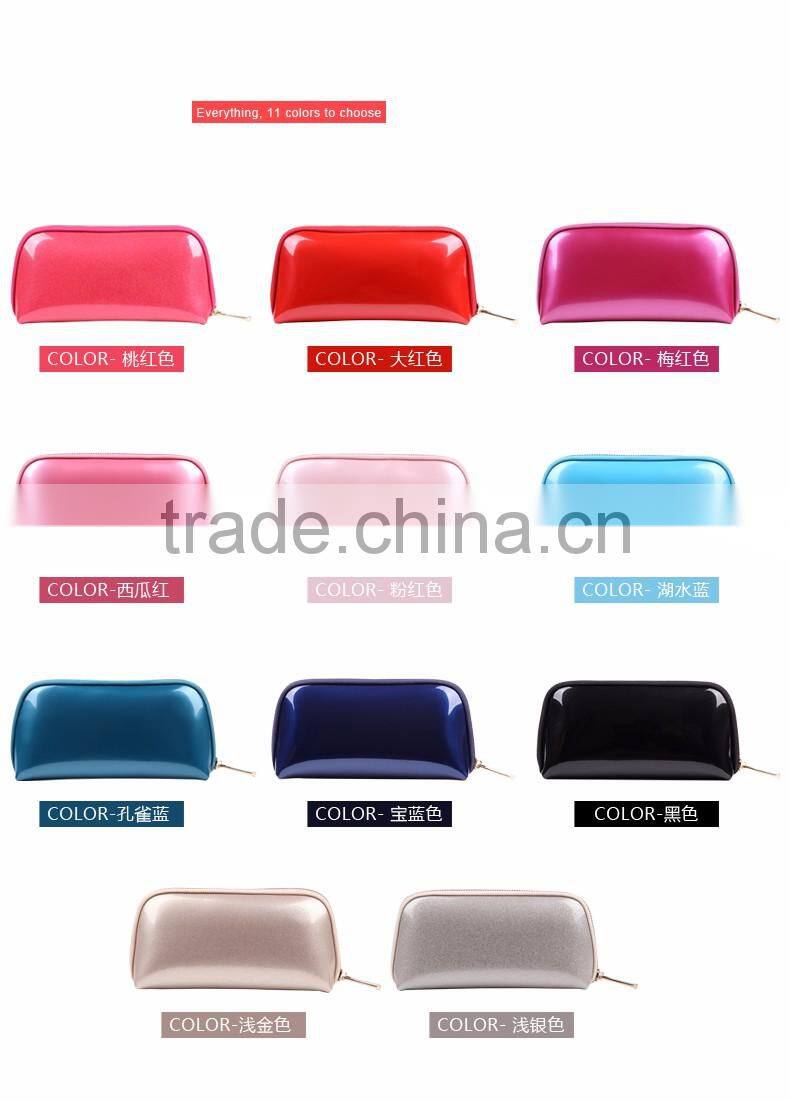 Ladies cosmetic bag small portable mini Korea portable travel cute simple storage bag