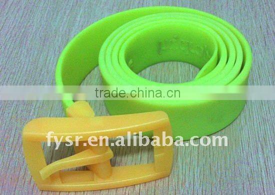 2016 Unisex Fashion Colorrubber Golf Silicone Belt