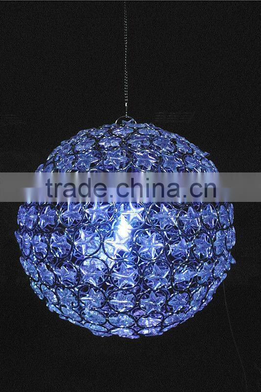 hand weaving craft acrylic metal Wind chime home hanging decoration