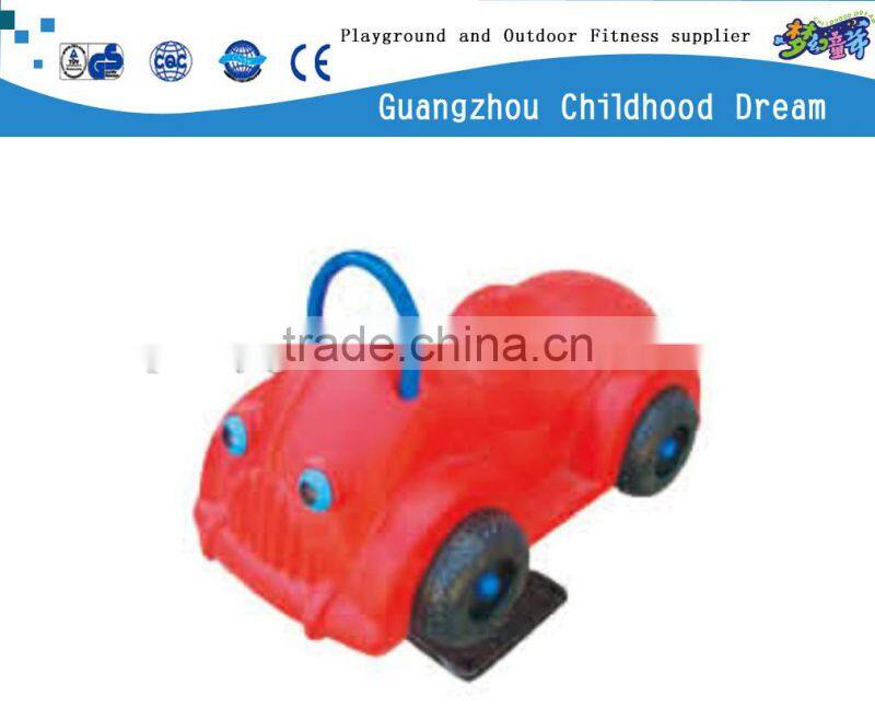 (HD-15711)Hot red Sea horse playground spring rider with certificate