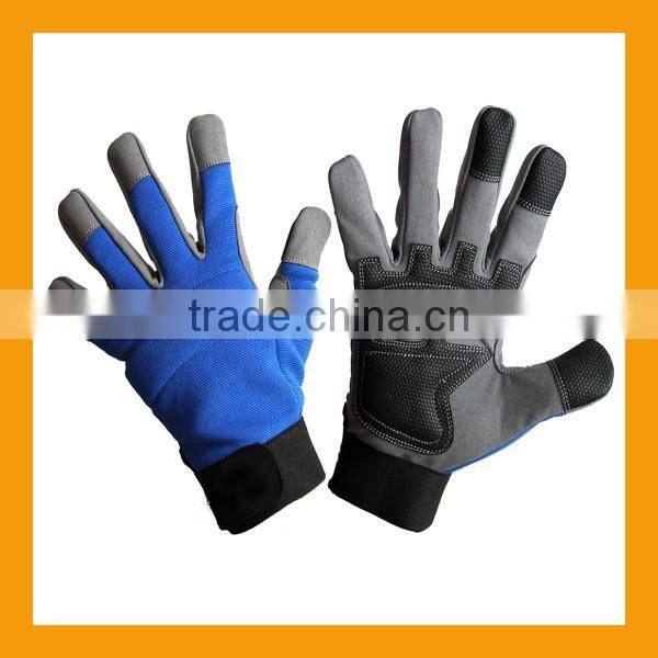 Heavy Duty TPR Knuckle Protection Anti-vibration Gloves