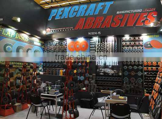 Chinese high quality zirconia abrasive wheel flap disc 100mm X 16mm