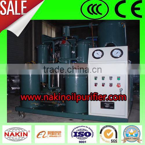 Vacuum Lubricant Oil Filtering Plant with Large Capacity for Holding Particles