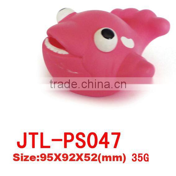 New Colorful Plastic Rubber Fish Toys