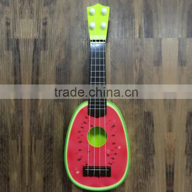 Promotional Gift Children Musical Toy Plastic Fruit Acoustic Guitar Toy for Kids