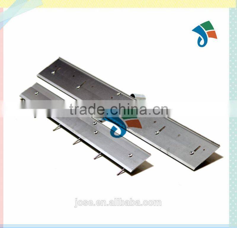 Stainless Steel Gauge Rake Pin Leveler For Epoxy Flooring Screeding Gauge Leveler without Handle