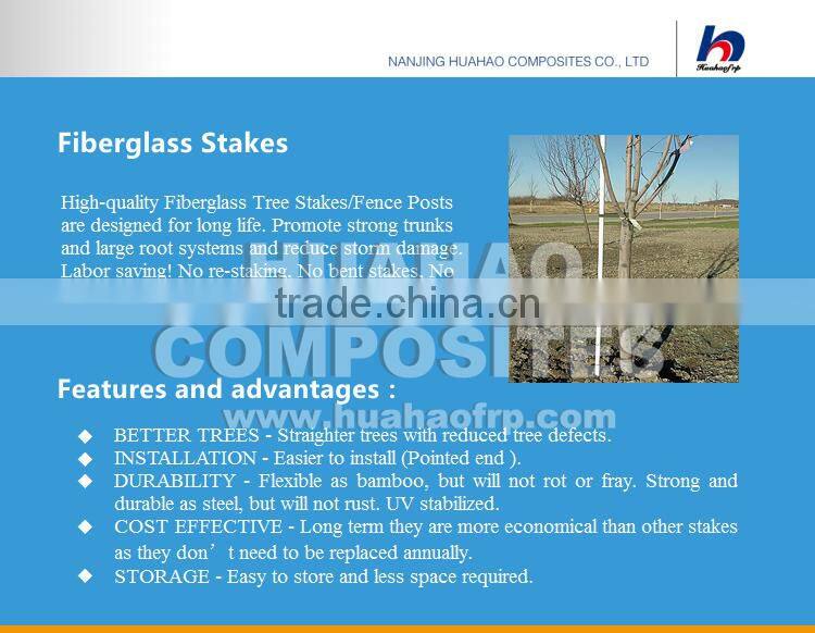 Fiberglass Garden Plant Support,High Strength Flexible Super UV Durable fiberglass plant support rod fast delivery