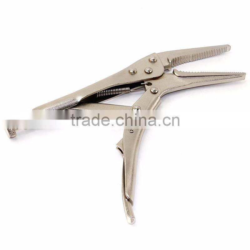 Mechanical Lock Wire Long Nose Locking Pliers