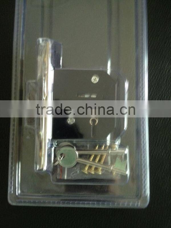 Europe hole flush pulls 3 lever Sliding Door Mortice dead Lock