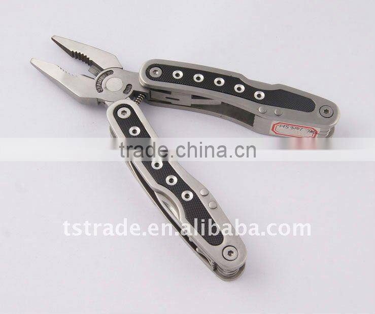 2014 Promotion stainless steelmini multi function pocket hand tool pliers HS3101