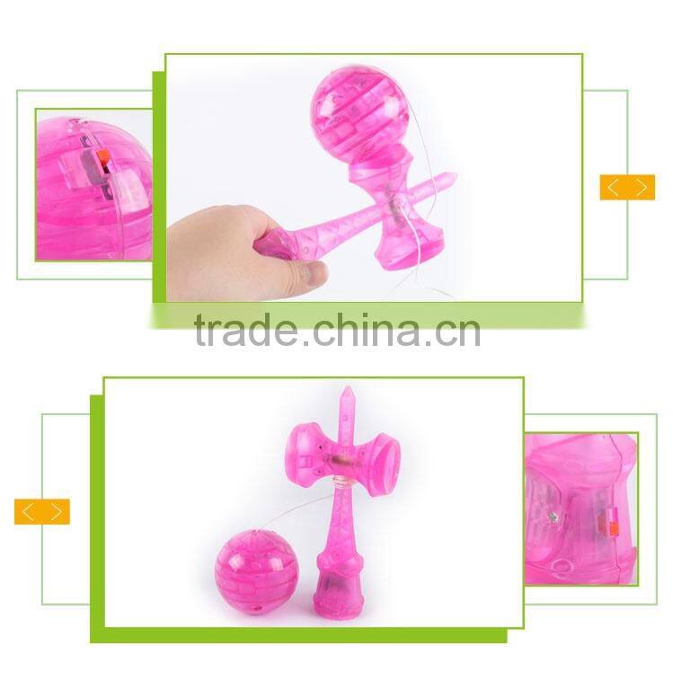 High quality funny plastic flash giant kendama for sale