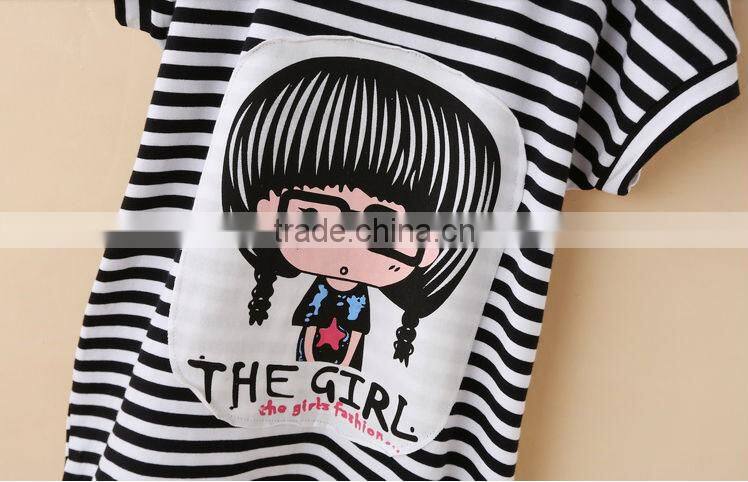 girl kids fashion printed T shirt