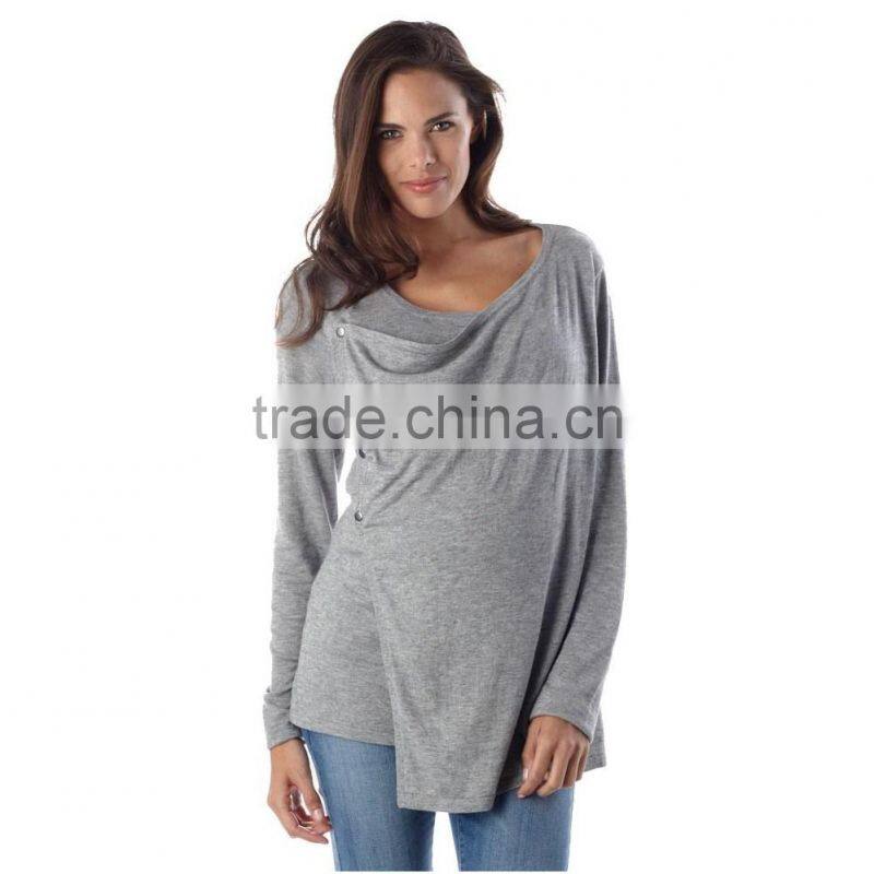 Factory Price New design balloon sleeve blouse