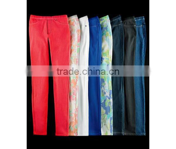 Fashion new jeans imitated leggings
