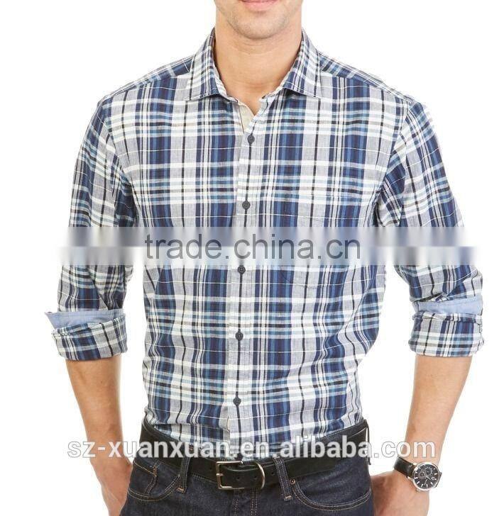 SZXX Manufacturer Casual Formal Fashion Blouse For Mens Shirts