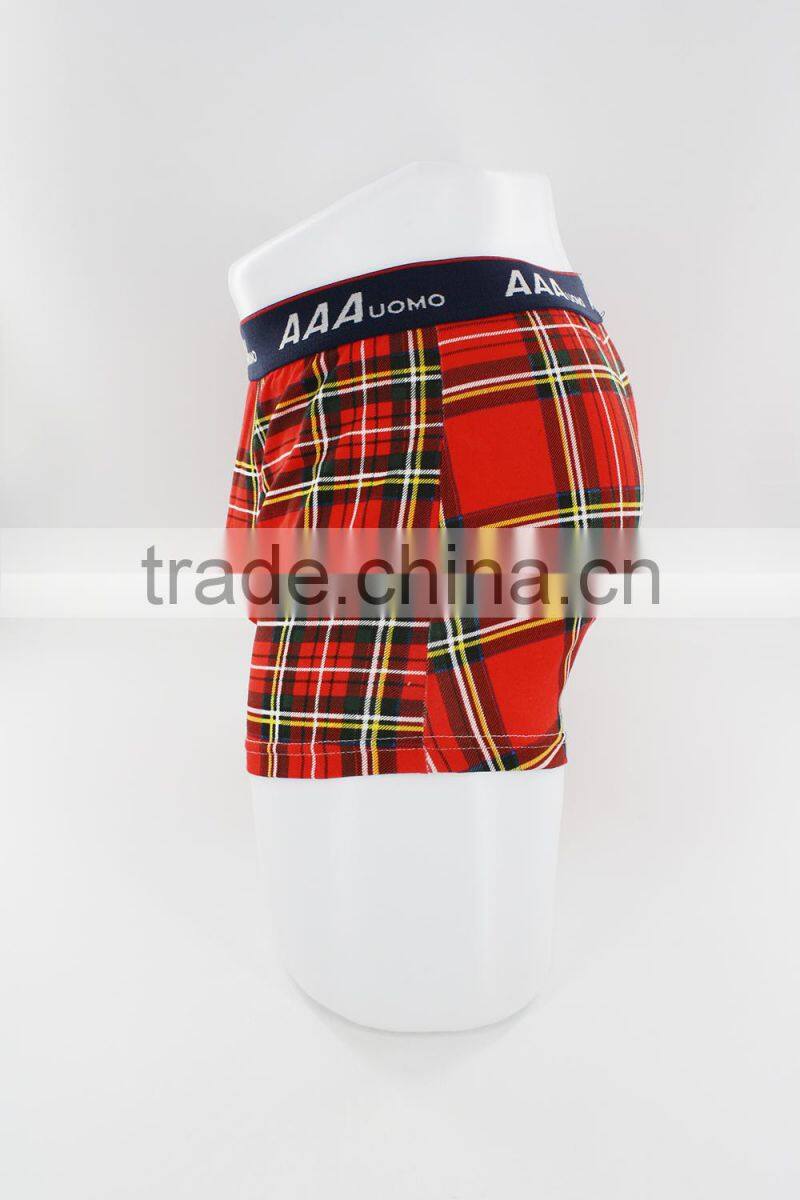 men cotton printed design brief boxer underwear