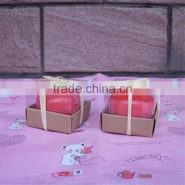 wholesale christmas decoration candles apple candle
