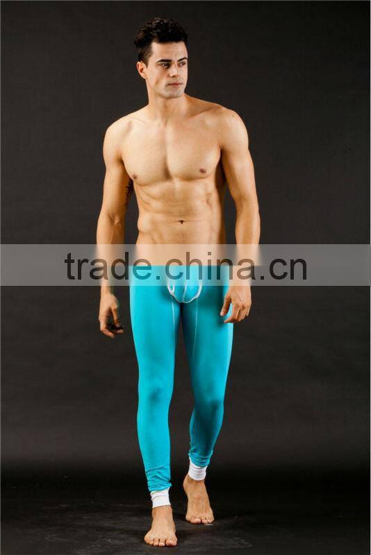 2016 men's New design molticolor Men's underwears brilliancy Warmth long pants