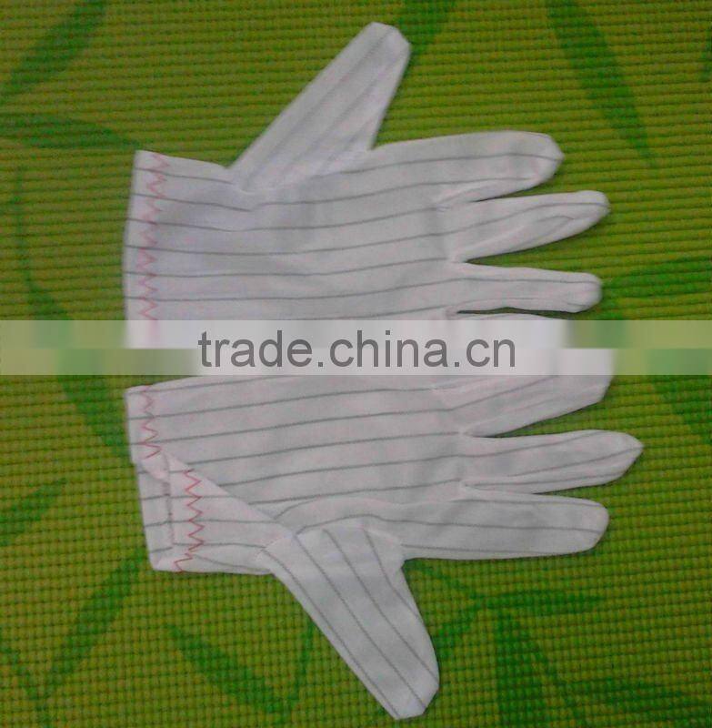 cleanroom esd nylon safety glove GL-3301
