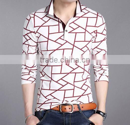 Professional wholesale high quality 2017 new style custom men short sleeve Polo shirt cotton