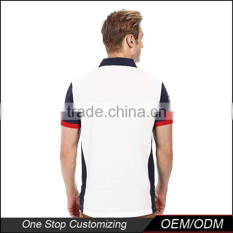 Popular men polo style embroidered polo shirt cotton custom polo shirt design
